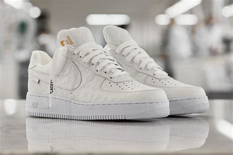 air force 1 louis vuitton blanche|air force 1 lv white.